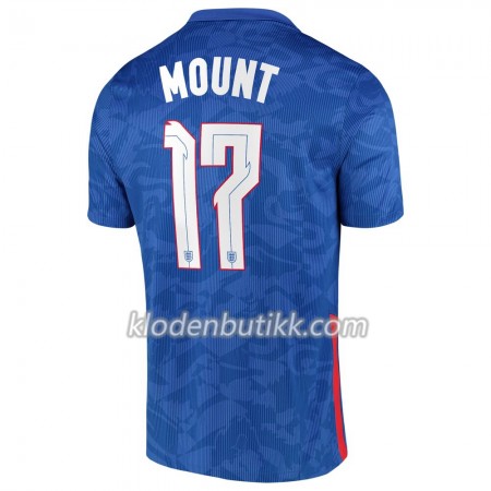 England Mount 17 Borte Fotballdrakt Euro 2020 Kortermet